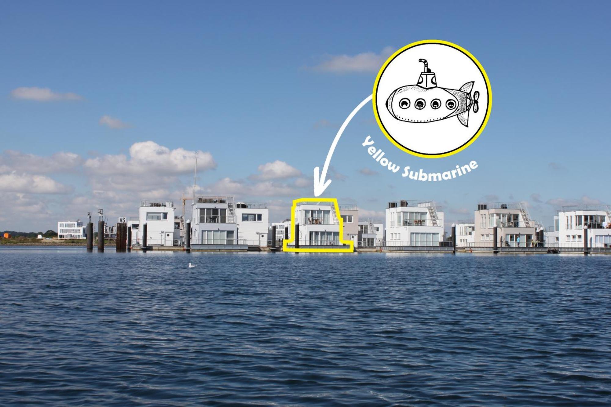 Wasserhaus Yellow Submarine Olpenitz Dış mekan fotoğraf